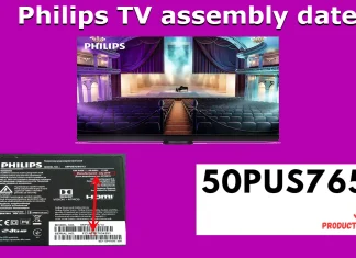 Hur du hittar tillverkningsåret för din Philips TV